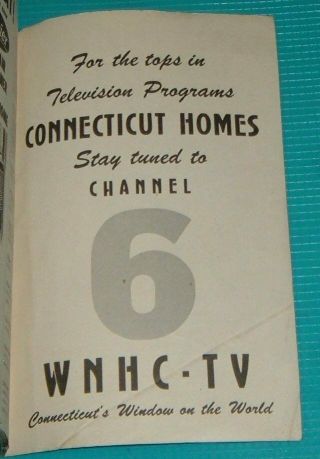 1949 YORK TV GUIDE HOWDY DOODY PIXIE PLAYHOUSE KID ' S SHOW SHERIFF BOB DIXON 12