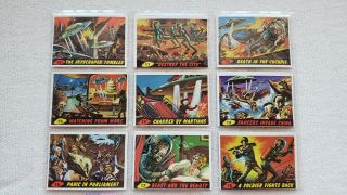 1962 Topps Mars Attacks Card Complete Set of 55 Cards 2