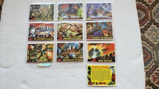 1962 Topps Mars Attacks Card Complete Set of 55 Cards 6