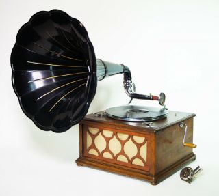 Pathe Day & Night / Jour & Nuit Phonograph Gramophone Grammophon