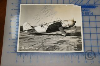B&w 8x10 Aircraft Photo - Curtiss Xsb2c - 1 Helldiver Buno 1758 - 13dec40