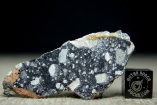 Nwa 11266 Lunar Feldspathic Regolith Breccia Meteorite 4.  7 Grams From The Moon