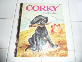 Corky,  A Little Golden Book,  1969 (vintage Children 