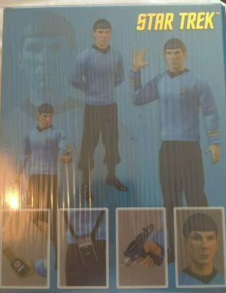 Star Trek Mezco One:12 Mr.  Spock (tos) Mib
