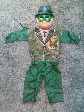 Ben Cooper Green Hornet 1966 Halloween Costume