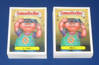 All Garbage Pail Kids Bns1 Complete Set 1 - 55 A & B 110 Total Stickers