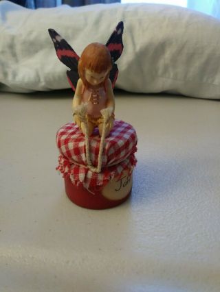 Little Pot Of Love Fairy Figurine Jam 05456 Butterfly Fairies Country