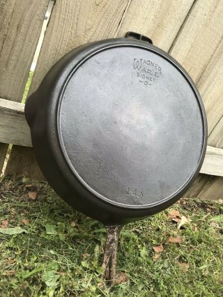 Wagner Ware 14 A 14a Cast Iron Skillet Griddle Griswold