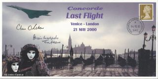 (a30785) Gb Cover Concorde Signed Orlebar Walpole Venice London 2005 No.  1 Of 1