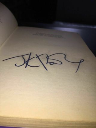 Harry Potter and the Philosophers’s stone Hardback and Signed Jk Rowling 3
