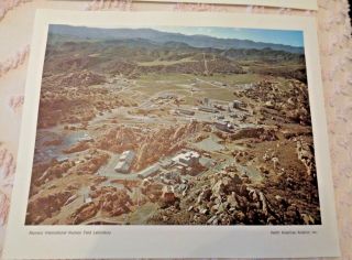 VTG.  N.  AMERICAN AVIATION - COLOR PRINTS - AEC NUCLEAR POWER PLANT,  ATOMIC ' S LAB ' S 2