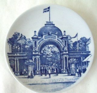 [GR] Set of 9 SAS Souvenir Porcelain Plates from Denmark 6