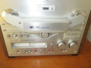 AKAI GX - 646 REEL TO REEL SERVISED W/ ASSESSORIES 10 OUT OF 10 2