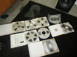 AKAI GX - 646 REEL TO REEL SERVISED W/ ASSESSORIES 10 OUT OF 10 7