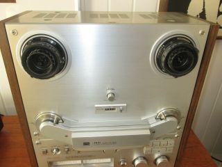 AKAI GX - 646 REEL TO REEL SERVISED W/ ASSESSORIES 10 OUT OF 10 9