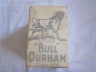 Vintage Bull Durham Tobacco Carton 24 Bags