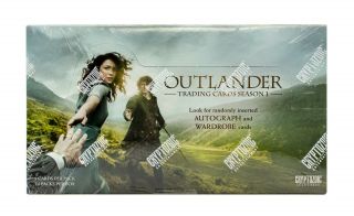 Outlander Season One Trading Cards Hobby Box (cryptozoic 2016)