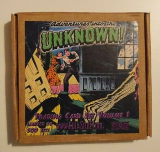 Adventures Into The Unknown Factory Box Rare By Cult Stuff