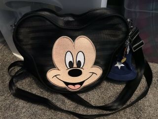 Harveys Seatbelt Disney Sorcerer Mickey Convertible Crossbody And Hat Coin Purse