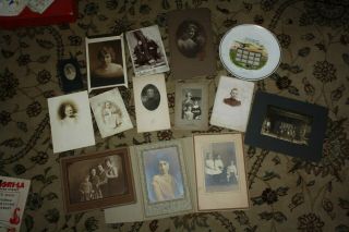 Litchfield Il Illinois Antique Photos Advertising Plate Jewelry Store Photo