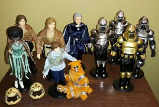 10 Battlestar Galactica 8 " Action Figures Mego Size Biff Bang Pow Mattel