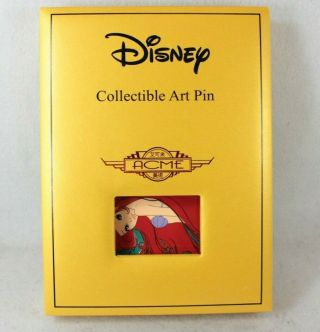 Disney Hot Art Acme Pin Litho Le 100 Little Mermaid Ariel Reflection 5 - 61