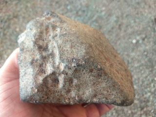 NWA Chondrite ORIENTED complete stone Meteorite 1407 Gr.  1.  4 kilo 3
