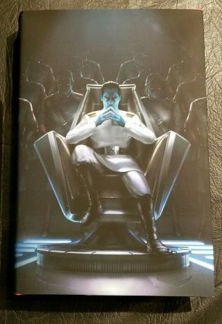 Sdcc 2019 Star Wars: Thrawn Treason Hardcover Signed Autographed W/pin And Bag