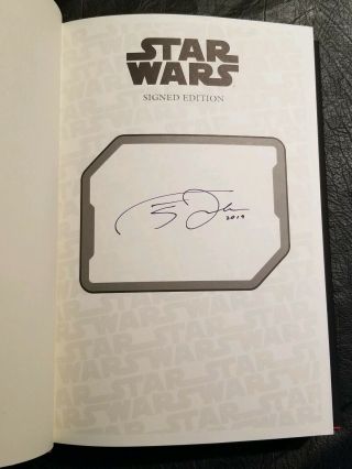 SDCC 2019 STAR WARS: THRAWN TREASON HARDCOVER Signed AUTOGRAPHED W/PIN AND BAG 3