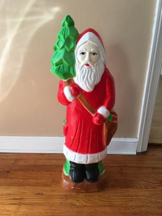 Christmas Blow Mold Santa Claus - Made By Union