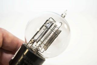 Western Electric 101 - D With Spherical Glass And Engraved Base 3