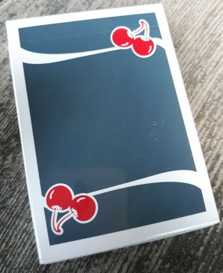 1 Deck Cherry Casino Playing Cards • V2 Black •