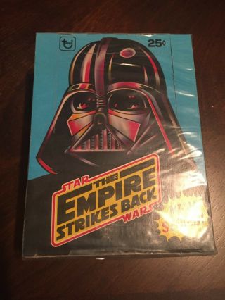 1980 Topps Star Wars Empire Strikes Back Series 2 Full Wax Box