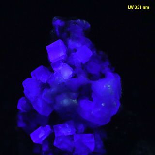 Bb: Fluorescent Fluorite From Alaska - Rare Locality