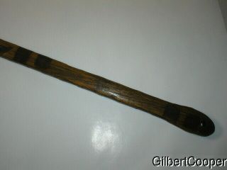 FINE SIOUX 3 KNIFE GUNSTOCK WAR CLUB - - Circa 1850 ' s X - GILBERT COOPER 2