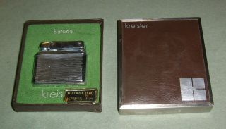 Vintage Kreisler Cigarette Lighter With Box,  3