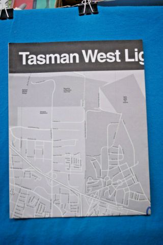 Tasman West Light Rail Project Map - June 1999 - Santa Clara Valley T.  A.