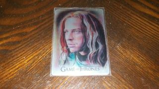 2019 Rittenhouse Game Of Thrones Inflexions Artifex Metal Card Jaqen H 