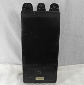Antique Gray Tel - Pay Station Pay Phone Coin Receiver With Insides Ca.  1909 Rare