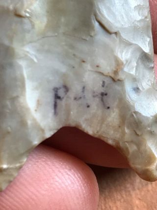 authentic paleo Clovis arrowhead southern Illinois 10