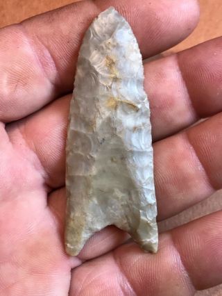 authentic paleo Clovis arrowhead southern Illinois 8