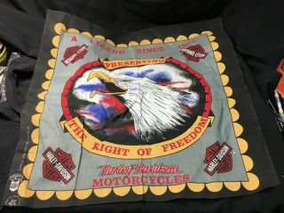Preserving The Right Of Freedom A Legend Since 1903 Harley Davidson Bandana
