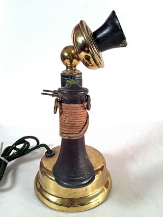 North Electric Potbelly Candlestick Telephone 2