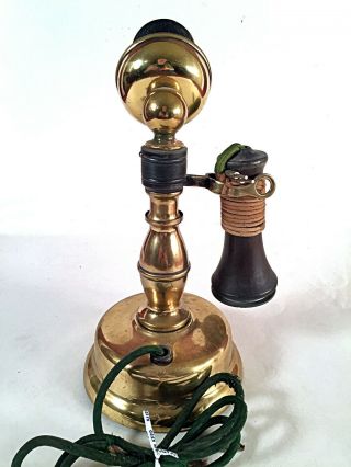 North Electric Potbelly Candlestick Telephone 3
