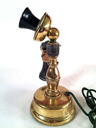 North Electric Potbelly Candlestick Telephone 4