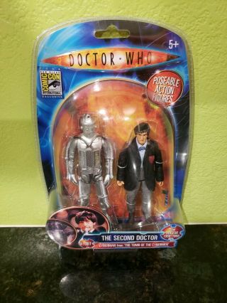 Doctor Who The Second Doctor Cyberman Sdcc 2009 Exclusive Figure Rare