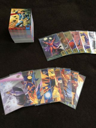 1994 Fleer Ultra X - Men Complete Set (150 Cards),  2 Complete Subsets
