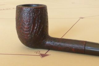 Vintage 1964 DUNHILL BILLIARD SHELL BRIAR estate pipe Shape 114 F/T group 1 5