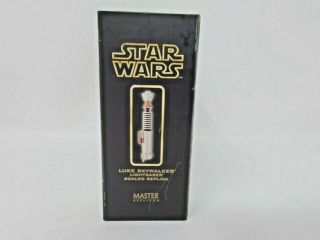 Master Replicas Star Wars Luke Skywalker Lightsaber SW - 300 Scaled DieCast NIB 3