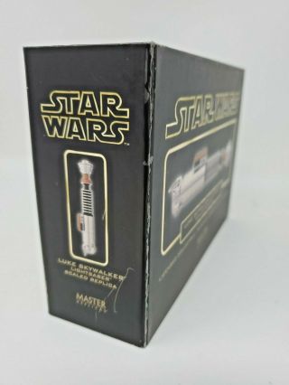 Master Replicas Star Wars Luke Skywalker Lightsaber SW - 300 Scaled DieCast NIB 5